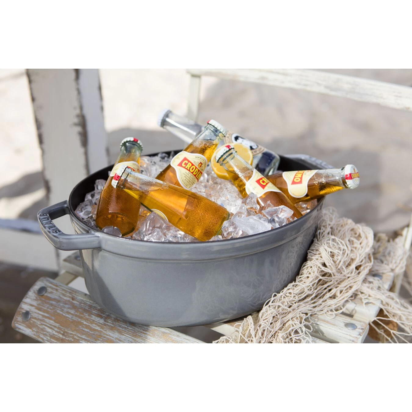 Staub Cocotte 31 Cm, Oval, Graphit-Grau, Gusseisen 6 Staub Cocotte 31 Cm, Oval, Graphit-Grau, Gusseisen – Bild 6