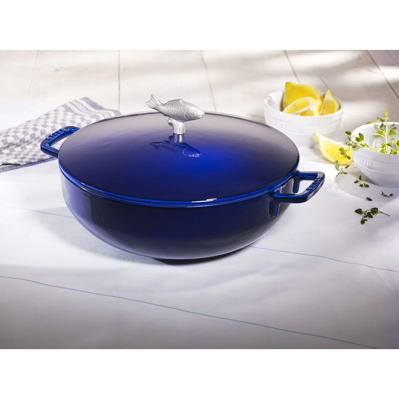 Staub Bouillabaissetopf 28 Cm, Gusseisen 2 Staub Bouillabaissetopf 28 Cm, Gusseisen – Bild 2