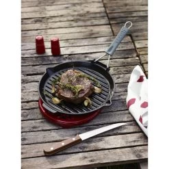 Staub Grillpfanne Mit Ausgießnase 28 Cm, Gusseisen, Schwarz -Zwilling Store 000017173