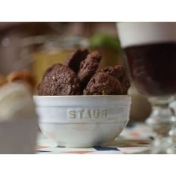 Staub Schüssel 12 Cm, Keramik, Elfenbein-Weiß -Zwilling Store 000017366