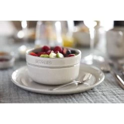 Staub Schüssel 10 Cm, Keramik, Weisser Trüffel -Zwilling Store 000019554