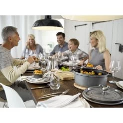 Staub Cocotte 17 Cm, Oval, Graphit-Grau, Gusseisen 11 Staub Cocotte 17 Cm, Oval, Graphit-Grau, Gusseisen -Zwilling Store 000020964