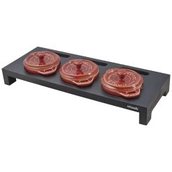 Staub Servierbrett Für 3 Mini-Cocottes, 42 Cm X 16 Cm, Fiberholz 11 Staub Servierbrett Für 3 Mini-Cocottes, 42 Cm X 16 Cm, Fiberholz -Zwilling Store 11907 00 3
