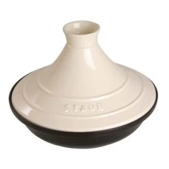 Staub Tajine 20 Cm, Gusseisen, Cream