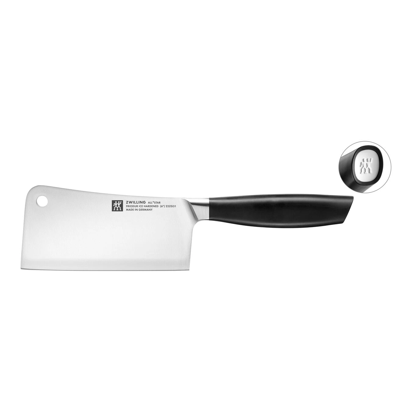 Zwilling Hackmesser 15 Cm, Weiß 1 Zwilling Hackmesser 15 Cm, Weiß
