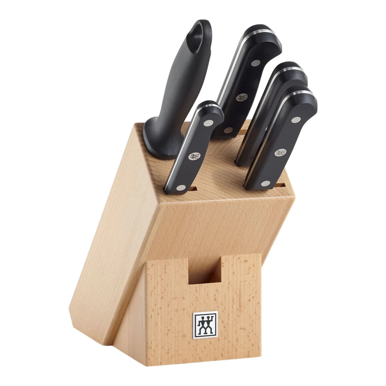 Zwilling Messerblockset 6-tlg, Natur 1 Zwilling Messerblockset 6-tlg, Natur