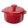 Zwilling Cocotte Set 2-tlg, Rund, Kirsch-Rot, Keramik