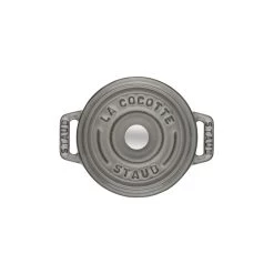 Staub Cocotte 12 Cm, Rund, Graphit-Grau, Gusseisen 7 Staub Cocotte 12 Cm, Rund, Graphit-Grau, Gusseisen -Zwilling Store 40500 106 0 2