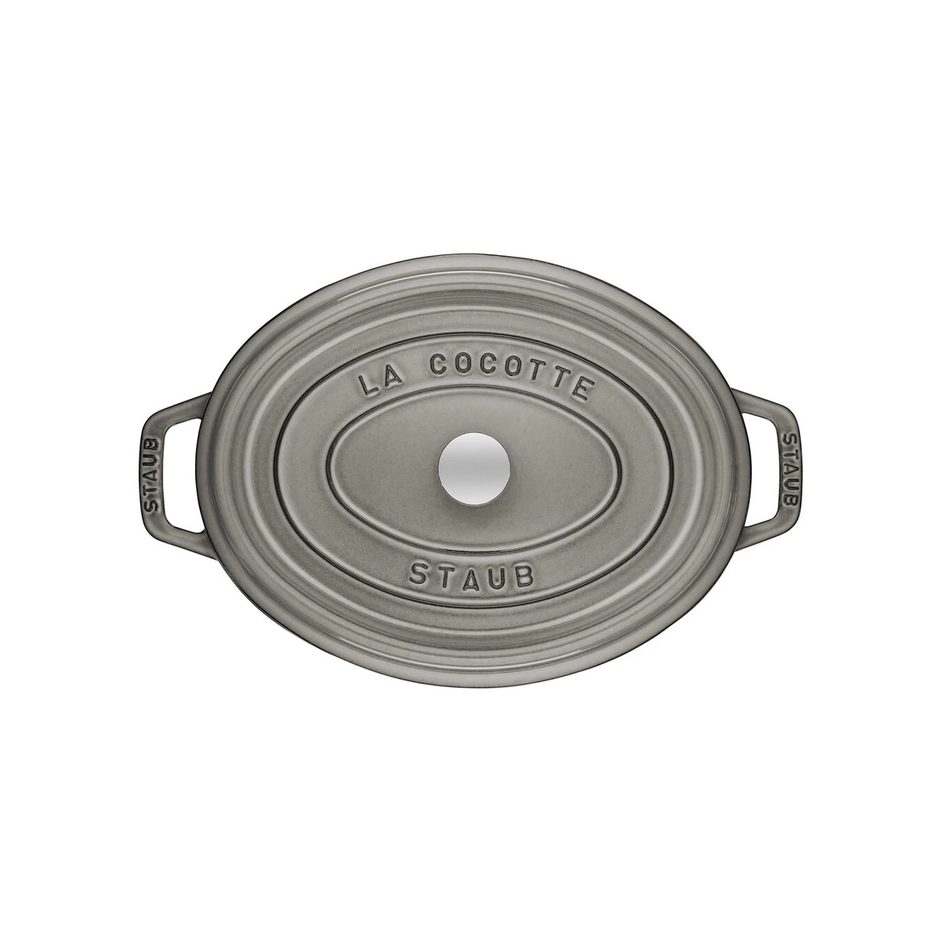 Staub Cocotte 31 Cm, Oval, Graphit-Grau, Gusseisen 3 Staub Cocotte 31 Cm, Oval, Graphit-Grau, Gusseisen – Bild 3