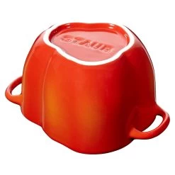 Staub Cocotte 11 Cm, Paprika, Orange-Rot, Keramik -Zwilling Store 40500 325 0 6