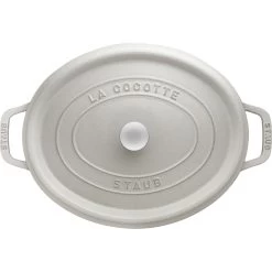 Staub Cocotte 29 Cm, Oval, Weisser Trüffel, Gusseisen -Zwilling Store 40501415 3
