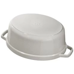 Staub Cocotte 31 Cm, Oval, Weisser Trüffel, Gusseisen -Zwilling Store 40501416 4