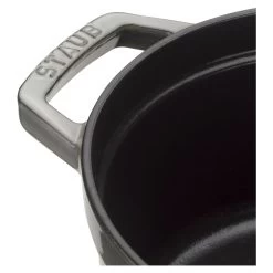 Staub Cocotte 34 Cm, Rund, Graphit-Grau, Gusseisen -Zwilling Store 40502 303 2