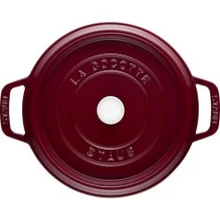 Staub Cocotte 26 Cm, Rund, Bordeaux, Gusseisen -Zwilling Store 40502277 03