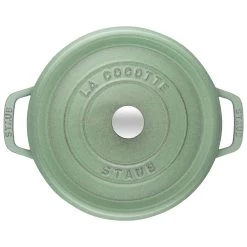 Staub Cocotte 24 Cm, Rund, Salbeigrün, Gusseisen 10 Staub Cocotte 24 Cm, Rund, Salbeigrün, Gusseisen -Zwilling Store 40505 364 3 3