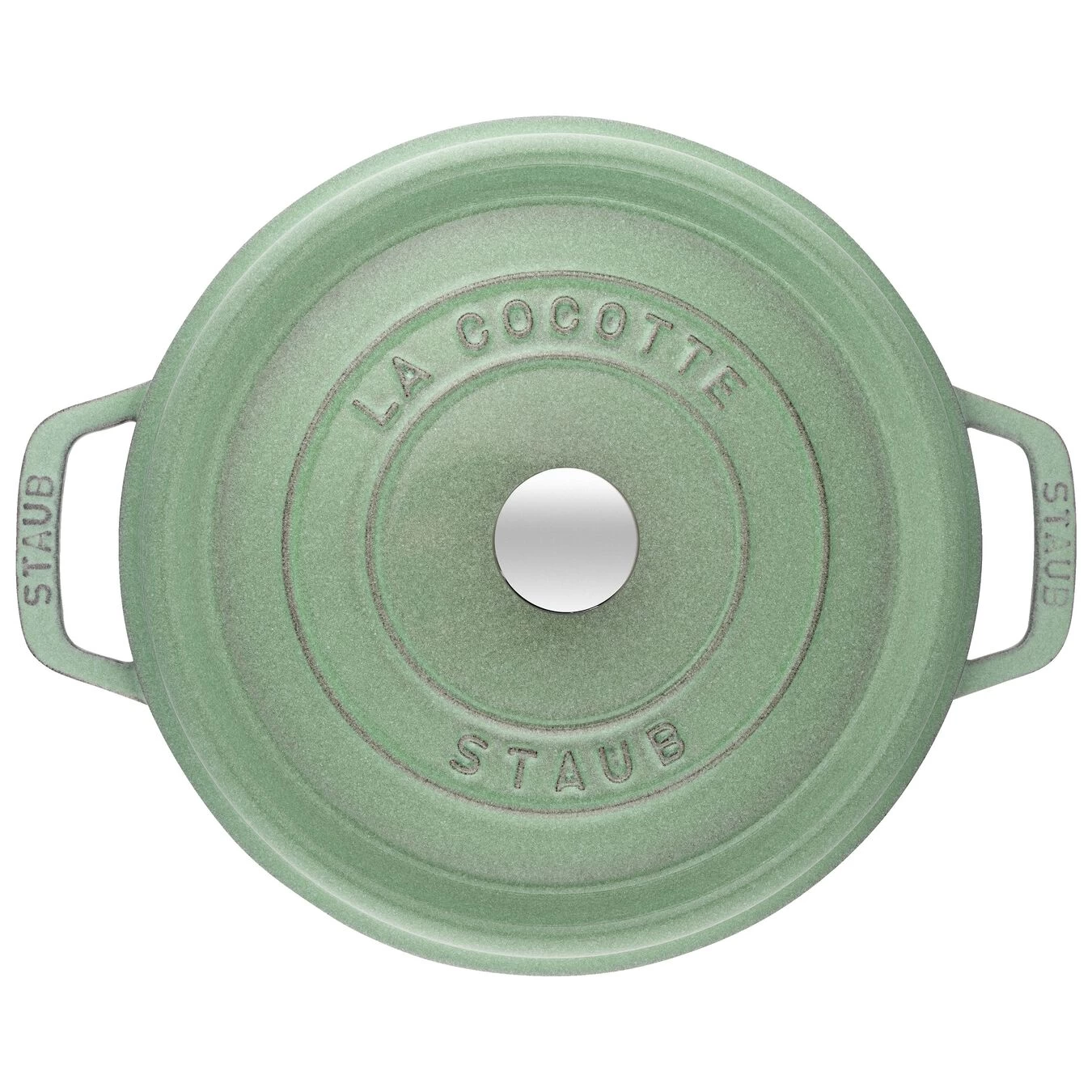 Staub Cocotte 24 Cm, Rund, Salbeigrün, Gusseisen 5 Staub Cocotte 24 Cm, Rund, Salbeigrün, Gusseisen – Bild 5