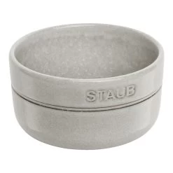 Staub Schüssel 10 Cm, Keramik, Weisser Trüffel