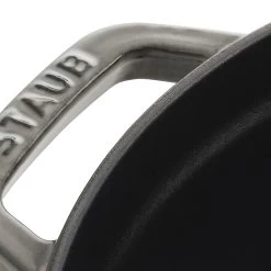 Staub Cocotte 20 Cm, Rund, Graphit-Grau, Gusseisen -Zwilling Store 40509 304 0 3