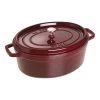 Staub Cocotte 31 Cm, Oval, Grenadine-Rot, Gusseisen