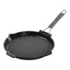Staub Grillpfanne Mit Ausgießnase 28 Cm, Gusseisen, Schwarz