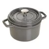 Staub Cocotte 16 Cm, Rund, Graphit-Grau, Gusseisen
