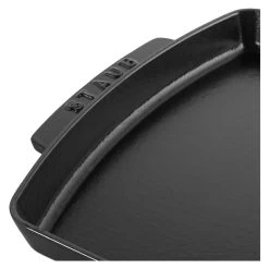 Staub Teller Mit Holzunterlage 33 Cm X 22 Cm, Gusseisen, Schwarz 8 Staub Teller Mit Holzunterlage 33 Cm X 22 Cm, Gusseisen, Schwarz -Zwilling Store 40509 523 0 000000882