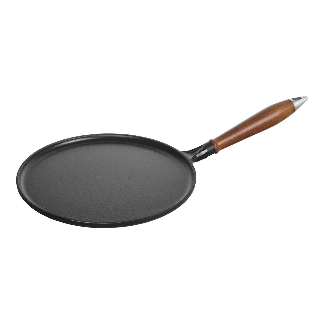 Staub Pfannkuchenpfanne 28 Cm, Gusseisen, Schwarz 1 Staub Pfannkuchenpfanne 28 Cm, Gusseisen, Schwarz