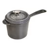 Staub Stieltopf 14 Cm, Gusseisen, Graphit-Grau