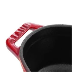 Staub Mini Cocotte 11 Cm, Oval, Kirsch-Rot, Gusseisen -Zwilling Store 40509 807 0 3