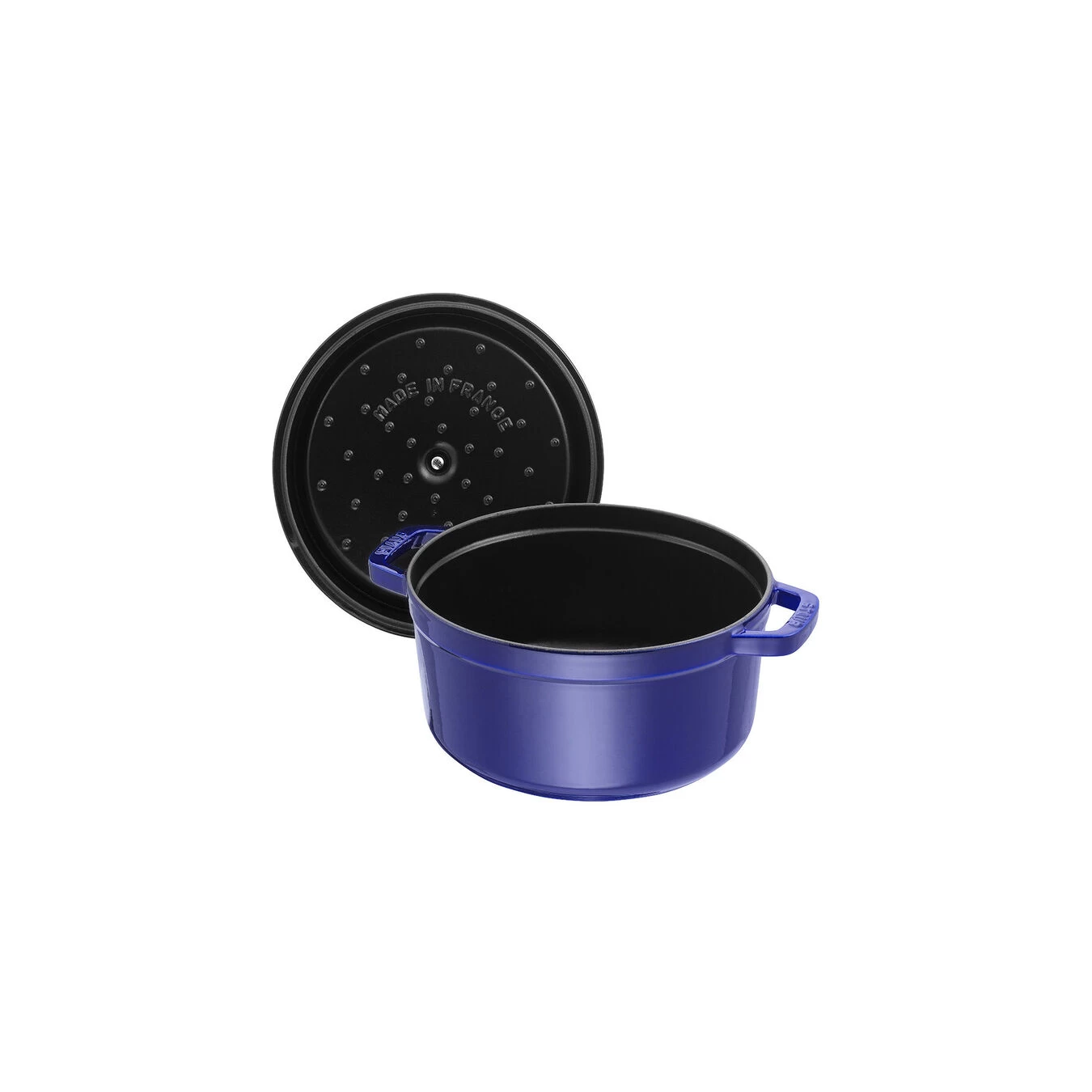 Staub Cocotte 26 Cm, Rund, Dunkelblau, Gusseisen 2 Staub Cocotte 26 Cm, Rund, Dunkelblau, Gusseisen – Bild 2