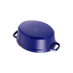 Staub Cocotte 29 Cm, Oval, Dunkelblau, Gusseisen -Zwilling Store 40510 288 0 6