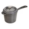 Staub Stieltopf 18 Cm, Gusseisen, Graphit-Grau