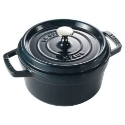 Staub Cocotte 20 Cm, Rund, La-Mer, Gusseisen -Zwilling Store 40510 593 0 2