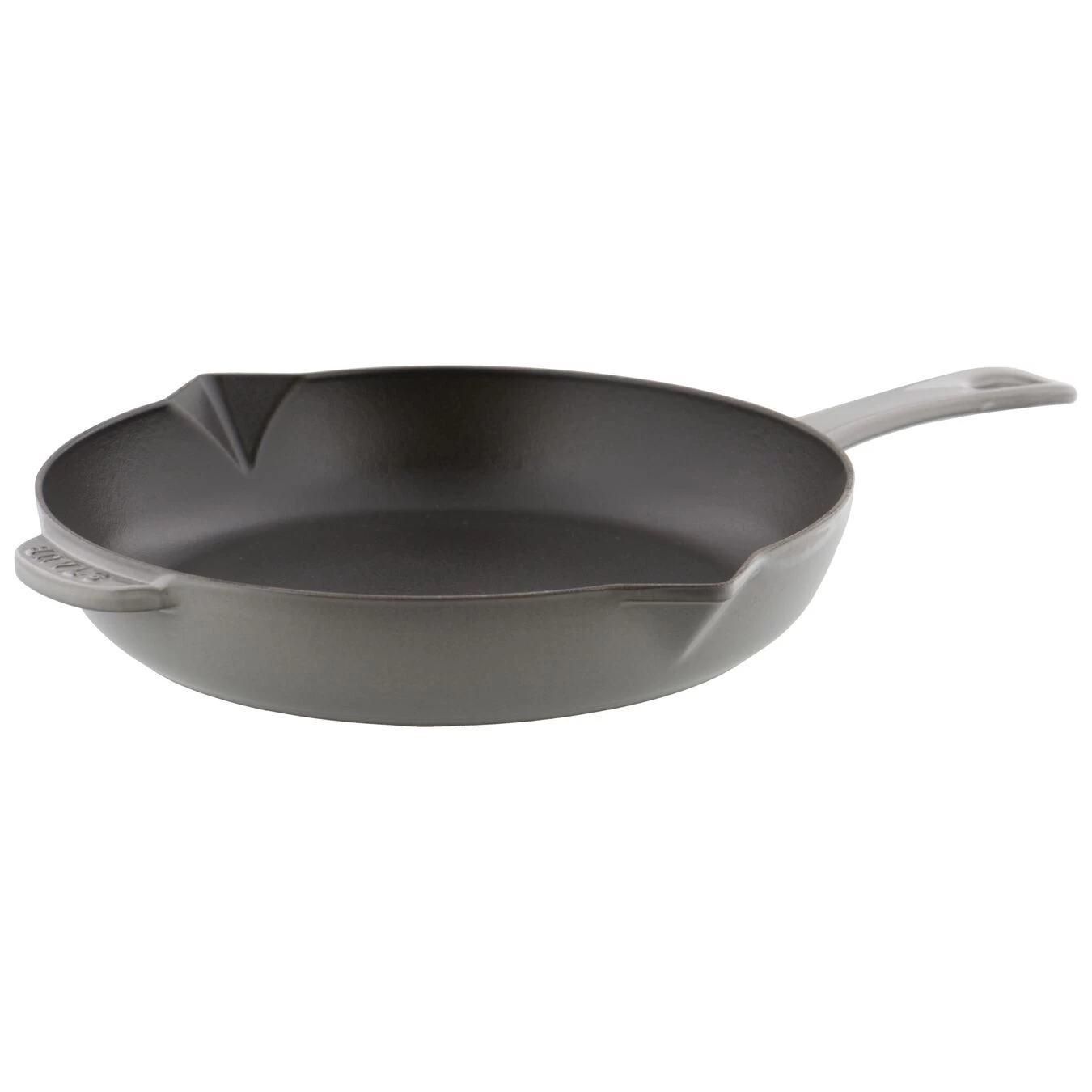 Staub Bratpfanne Mit Ausgießnase 26 Cm, Gusseisen, Graphit-Grau 1 Staub Bratpfanne Mit Ausgießnase 26 Cm, Gusseisen, Graphit-Grau