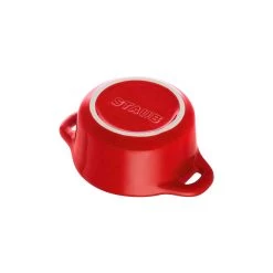 Staub Mini Cocotte 10 Cm, Rund, Kirsch-Rot, Keramik -Zwilling Store 40510 785 0 5
