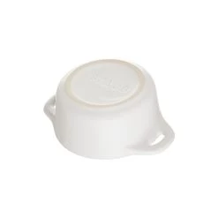 Staub Mini Cocotte 10 Cm, Rund, Reinweiß, Keramik -Zwilling Store 40511 083 0 5