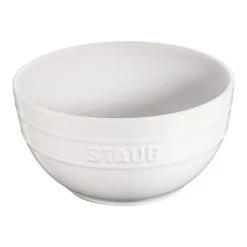 Staub Schüssel 17 Cm, Keramik, Reinweiß