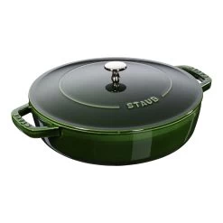 Staub Bräter Mit Chistera Drop-Structure 24 Cm, Gusseisen
