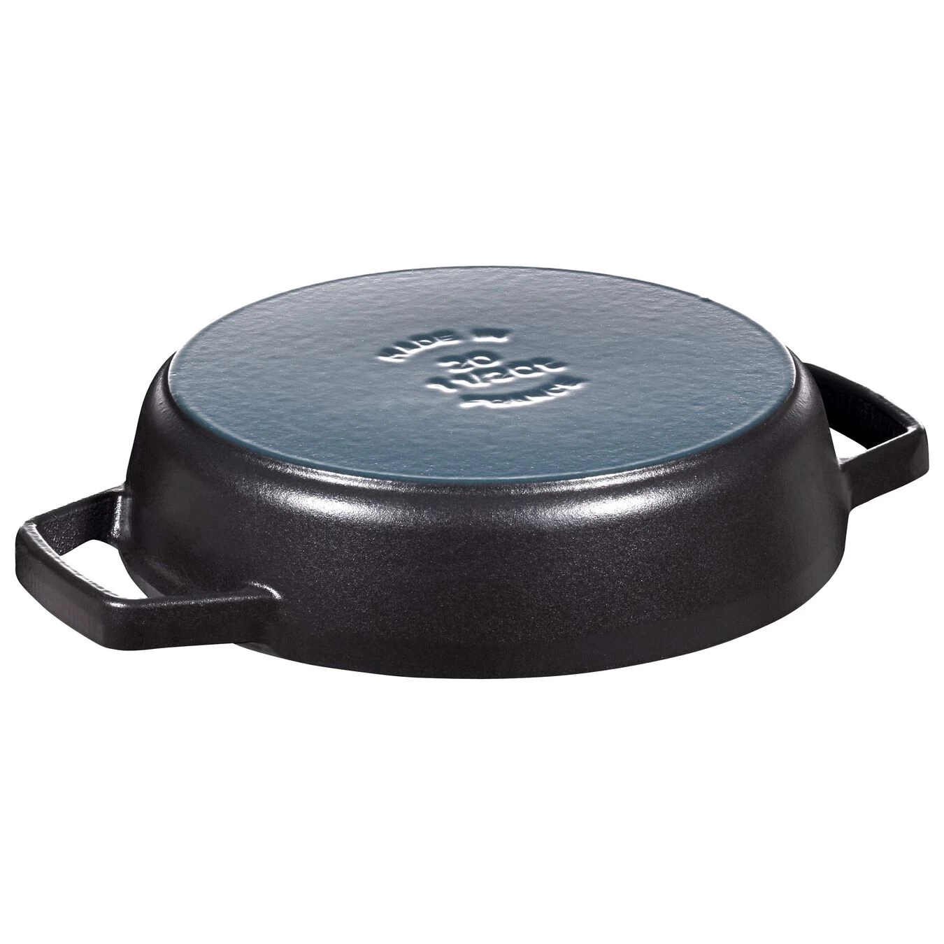 Staub Bratpfanne Mit 2 Griffen 20 Cm, Gusseisen, Schwarz 2 Staub Bratpfanne Mit 2 Griffen 20 Cm, Gusseisen, Schwarz – Bild 2