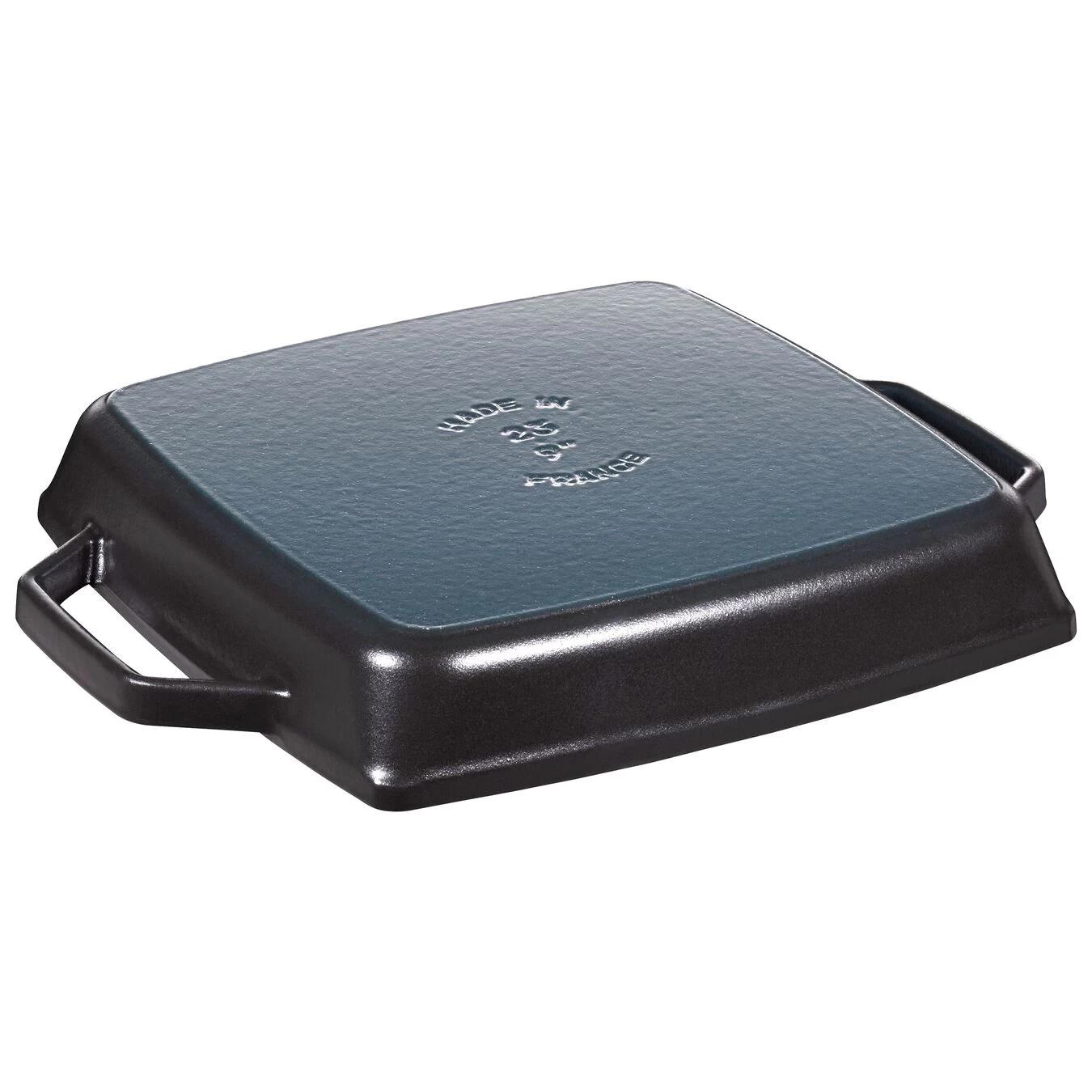 Staub Grillpfanne 23 X 23 Cm, Gusseisen, Schwarz 2 Staub Grillpfanne 23 X 23 Cm, Gusseisen, Schwarz – Bild 2