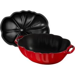 Staub Cocotte 25 Cm, Tomate, Kirsch-Rot, Gusseisen -Zwilling Store 40511 774 0 2