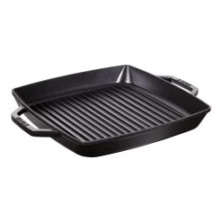 Staub Grillpfanne 33 X 33 Cm, Gusseisen, Schwarz