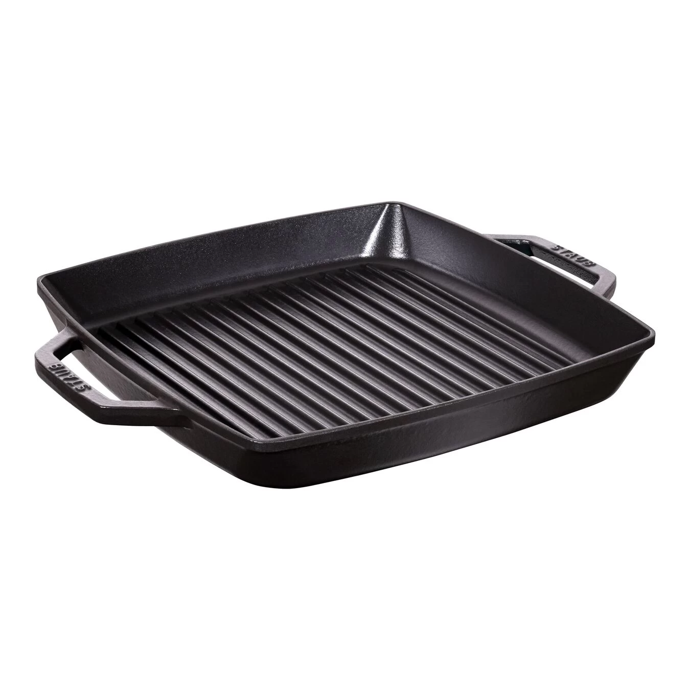 Staub Grillpfanne 33 X 33 Cm, Gusseisen, Schwarz 1 Staub Grillpfanne 33 X 33 Cm, Gusseisen, Schwarz