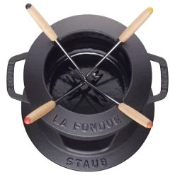Staub Fondue Set 16 Cm, Schwarz 7 Staub Fondue Set 16 Cm, Schwarz -Zwilling Store 40511 970 0 3