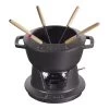 Staub Fondue Set 18 Cm, Schwarz