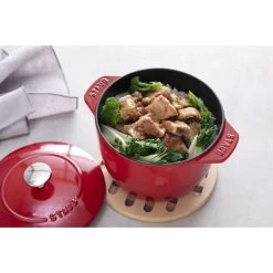 Staub Reis-Cocotte 16 Cm, Rund, Kirsch-Rot, Gusseisen -Zwilling Store 424409817