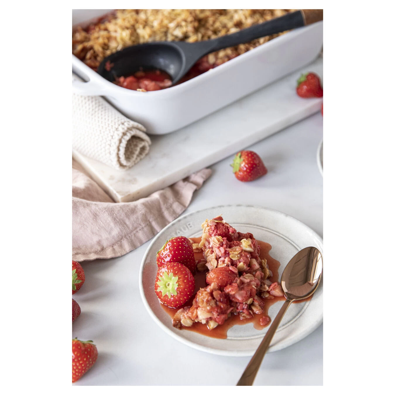 Staub Teller Flach 15 Cm, Keramik, Weisser Trüffel 5 Staub Teller Flach 15 Cm, Keramik, Weisser Trüffel – Bild 5