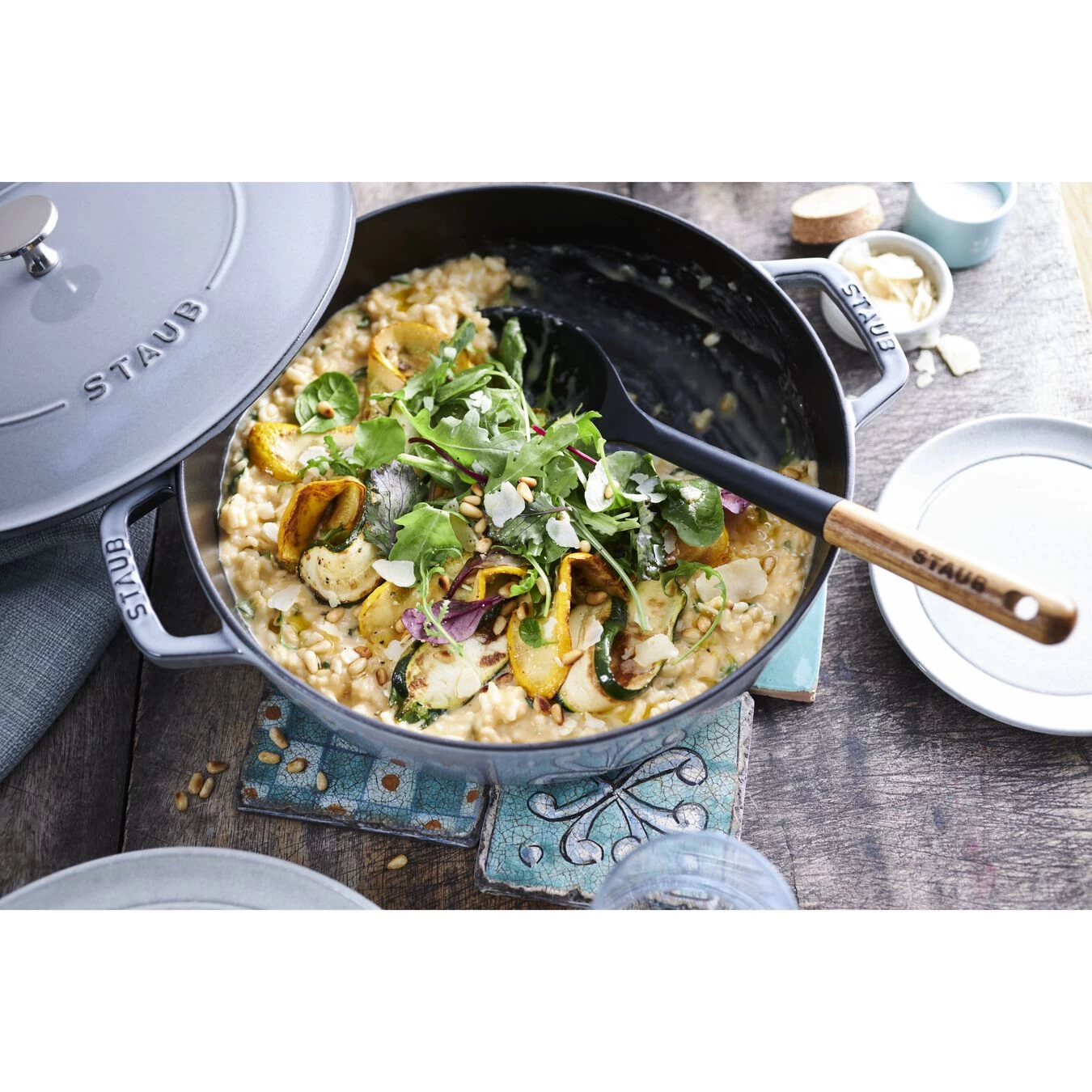 Staub Servierlöffel, 31 Cm, Silikon 5 Staub Servierlöffel, 31 Cm, Silikon – Bild 5