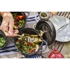 Staub Cocotte 16 Cm, Rund, Schwarz, Gusseisen -Zwilling Store 424422438