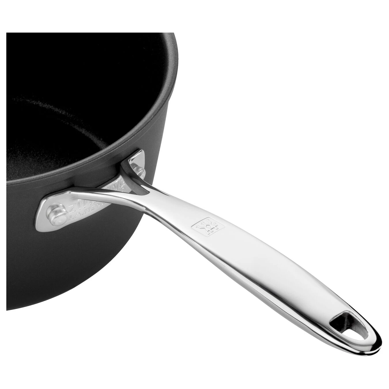 Zwilling Stieltopf 22 Cm, Aluminium, Schwarz 2 Zwilling Stieltopf 22 Cm, Aluminium, Schwarz – Bild 2